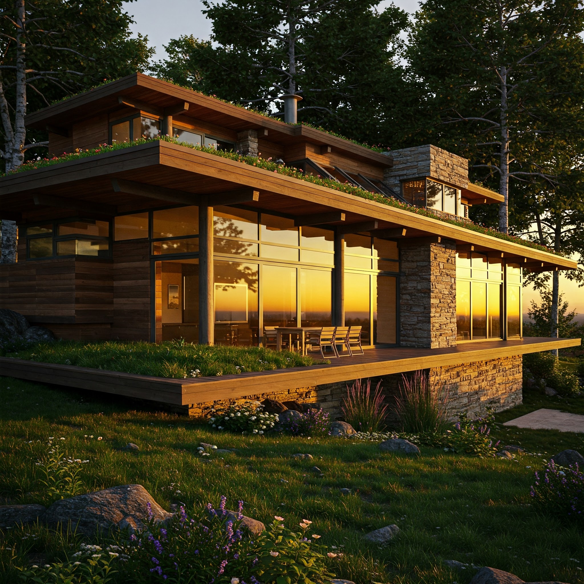 Modern Glass Building